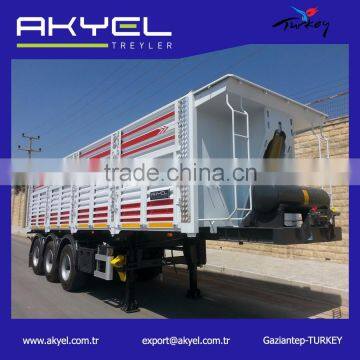 3 Axle Dump Semi Trailer With open cover