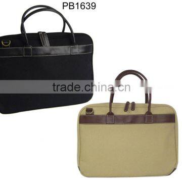 China supplier wholesale pu leather briefcase bag professional laptop bag wholesale document handbag