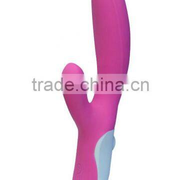 super quiet 100% silicone powerful vibrator for women