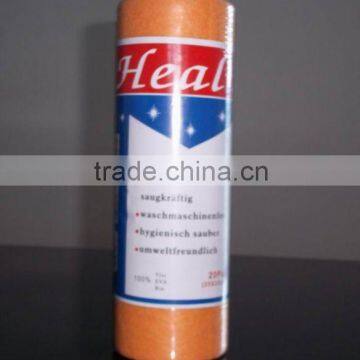 Tear-off nonwoven kitchen towel rolls (viscose/polyster)