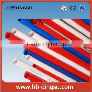 Manufacturer Colorful/Cheap Plastic Pvc Electrical Conduit Pipes/Cable/Wires