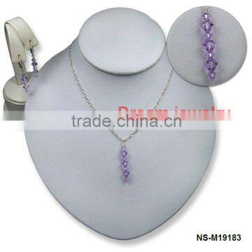 2012 fashion artificial yiwu jewelry set