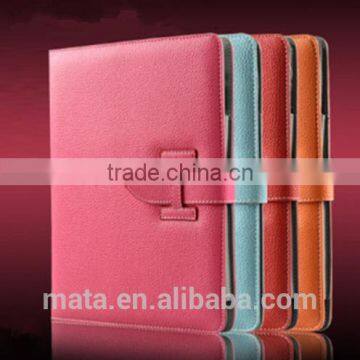 Protective Buckle PU Leather case Tablet Cover Case For Ipad