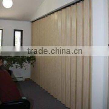 Latest waterproof PVC accordion folding door,PVC door