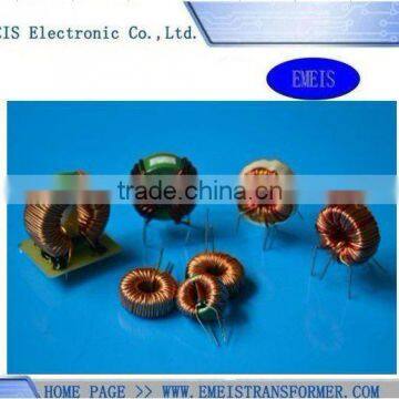 low frequency toroidal needle insert PCB mounted transformer