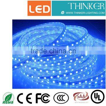 SMD3528 60leds/m IP68 flexible LED strip light used in the swimming pool