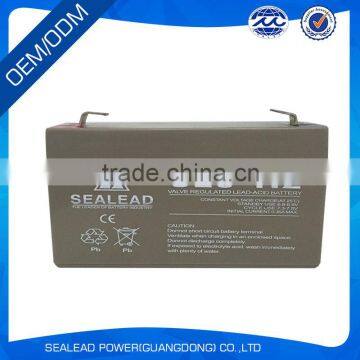 Sealead High Quality Long Life Use 6v 1.2Ah Lead Acid Battery photo-2