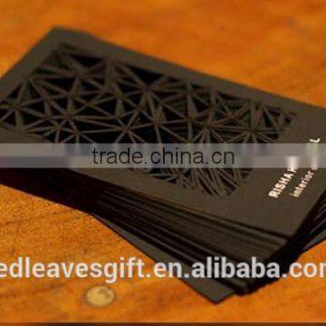 High quality customized laser cut & printing paper business card