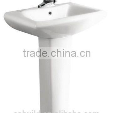 Comfort height Hand wash basin price Bathroom Ceramic Pedestal Basin