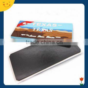 Rectangle design 3d magnet for fridge wholesale