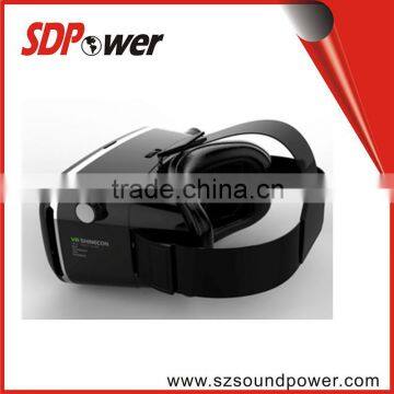 2016 high tech vr shinecon 3d virtual reality helmet glasses vr box