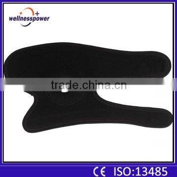 2016 Factory Black Neoprene Rubber Adjustable Elbow Support Tennis Arthritis Sleeve Brace Sports photo-4