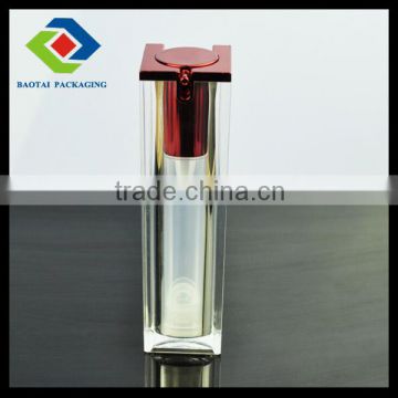 30ml airless acrylic container with red shoulder hs code