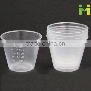 30ml clear plastic measuring cups