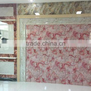 pvc marble panels UV sheet Cheap and high quality artificial marble