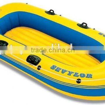 new simple inflatable drift rowing boat