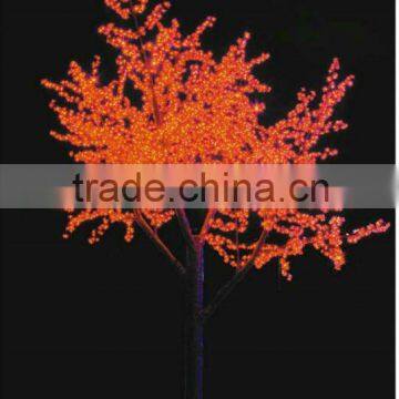 RGB Peach decorative indoor light up tree