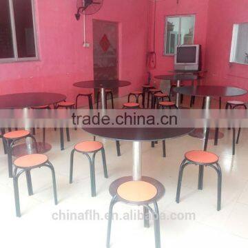 Hpl Compact Commercial Furniture Restaurant Dining Tables And Chairs