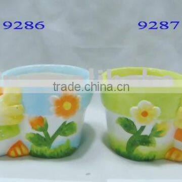 Easter gift and decoration, Easter flowerpot