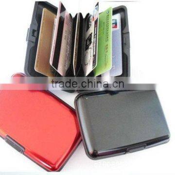 2012 hot sell waterproof aluminium credit card wallet                        
                                                Quality Choice