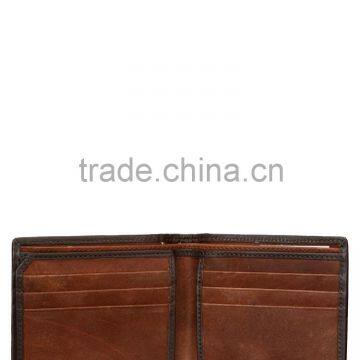 Brown Men's Real Genuine Leather Wallet photo-4