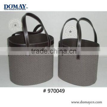 S/2 wine gift baskets, Made in Guangzhou(Canton) factory