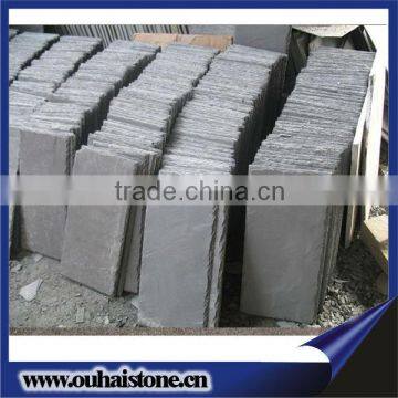 Natural black slate thin slate roofing tile