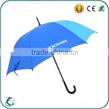 shenzhen manufactory custom make logo windproof straight rain umbrella