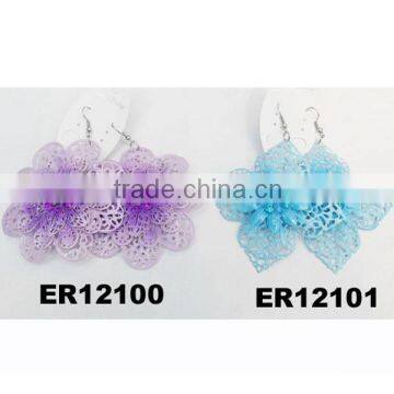 Fashion Women Metal Dangling Daily Wear Earrings Wholesale China Factory photo-2