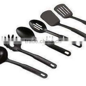 2015 Hot Sale Wholesale Colorful Nylon Kitchen Utensils Set Non-stick Pan FDA/LFGB/CE Eco-friendly and Food Garde