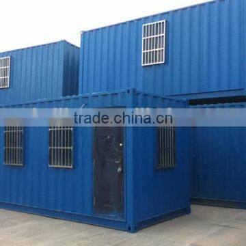 prefab shipping container house for construction site