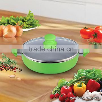 Aluminium non-stick low casserole