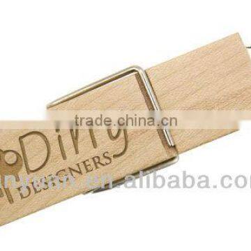 advertising gift wood USB flash drive