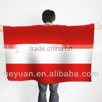 Customize Print Poncho Flag of Austria