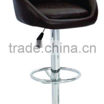 Black Leather Barstool LD-3103