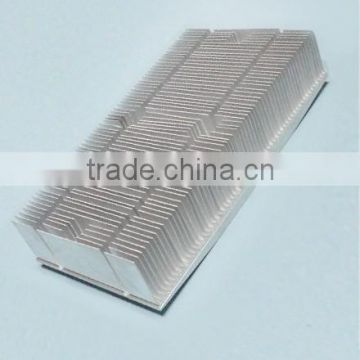 High quality aluminum extruson fin heat sink