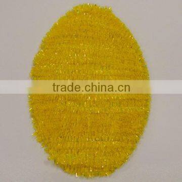 New Design & Promotional Iridescent Ornament Tinsel Garland For Holiday Decoration