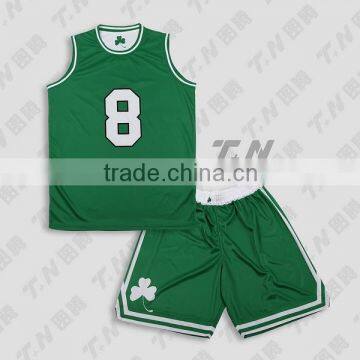 2016 latest sublimated basketball jersey uniform design