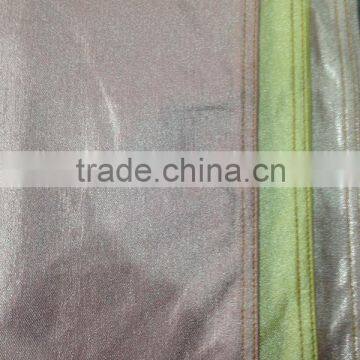 Cotton Polyester Spandex Knit Printed Denim Fabric