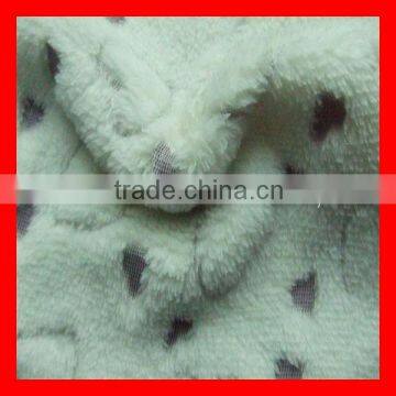 Polyester Coral Fleece With Offset Printing