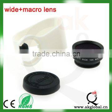 Mobile Phone Zoom Lens 10x Macro Lens no Dark Corner Shadow Wide-angle Lens for Iphone Samsung Htc Xiaomi photo-3