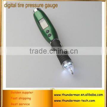 150psi With a ballpoint pen and LED lighting luminous function LCD Digital digital tire pressure gauge