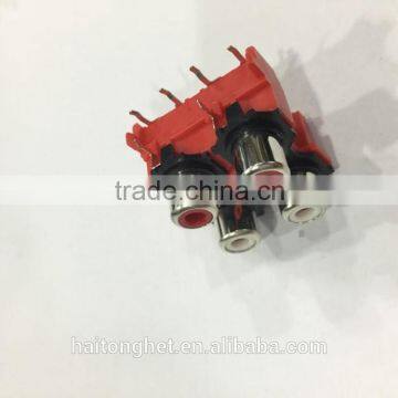 4 Holes Jack Socket RCA as AV Connector photo-3
