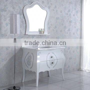 2013 Hot sell European Antique Solid Wood Bathroom Vanity 5809