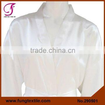 290501 Women Short Style Polyester Solid Bridal Kimono photo-2