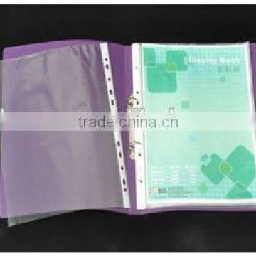 A4 size plastic pp clear file folder sheet protector for sale