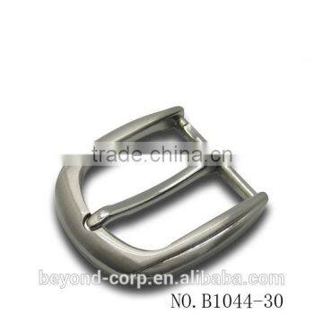 Water proof women 30mm bow type nickel brushed pin buckle