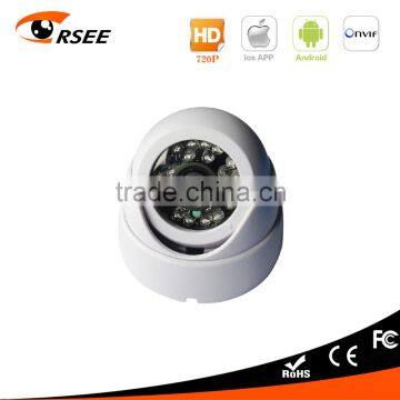 color night vision 1.3MP ip camera with12 mm IR lens