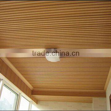 Wood Grain WPC Ceiling Tiles