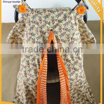 Baby Canopy Infant Monkey Open Sun Protection Car Seat Cover